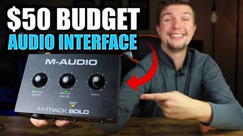 This Audio Interface is PERFECT For Beginners! | M-Audio M-Track Solo (Unboxing, Review & Setup ...