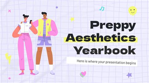 Preppy Aesthetics Yearbook | Google Slides & PPT