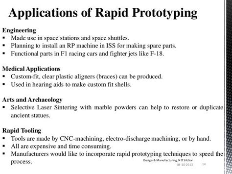 Rapid prototyping technology