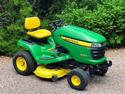 John Deere X304 Ride on mower - 42” mulch deck - lawnmower | in ...