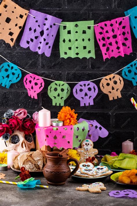 Premium Photo | Traditional day of the dead food