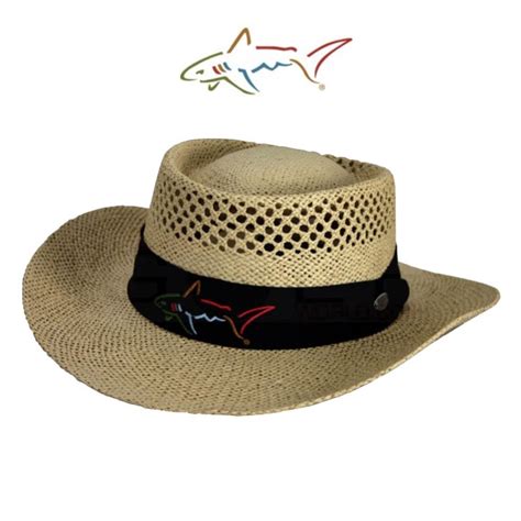 Greg Norman Classic Straw Golf Hat - AC001