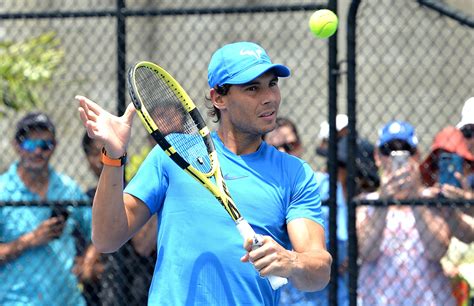 PHOTOS: Rafa holds tennis clinic for kids in Brisbane – Rafael Nadal Fans