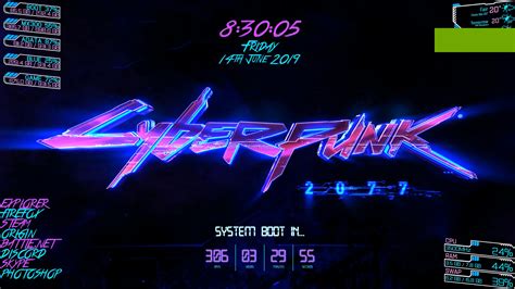 Made a Cyberpunk 2077 Rainmeter theme! : r/Rainmeter