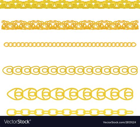 Gold Chain Vector Free Download - Cartoon Gold Chain Vector | Bodemawasuma