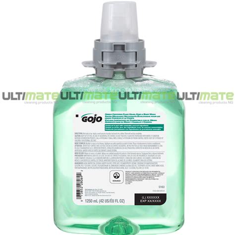 Gojo Green Certified Foam Hand, Hair & Body Wash 5163-04 - Ultimate Cleaning Products