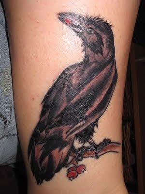 best tattoo gallery: Crow Tattoo