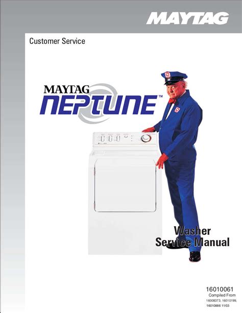 Maytag Neptune Front Load Washer Service Manual