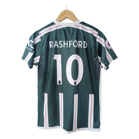 Manchester United 2023-24 Rashford Away Jersey - Cyberried Store