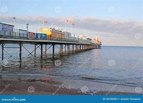 Paignton Pier, Torbay editorial photography. Image of ocean - 183183987