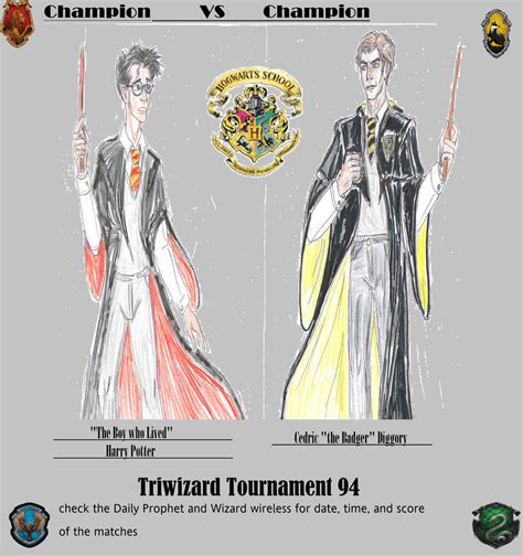 Triwizard Tournament Poster Hogwarts by theaven on DeviantArt