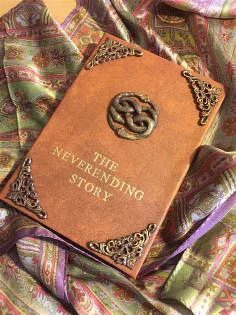 New Neverending Story Faux Leather Book Cover for