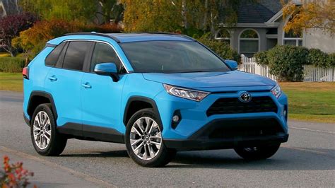 2019 Toyota Rav4 Hybrid Blue