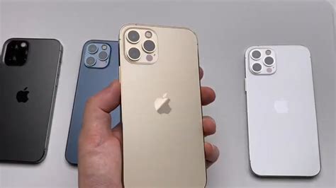 Iphone 12 Pro All colors comparison & hands on ⚡⚡⚡ - YouTube