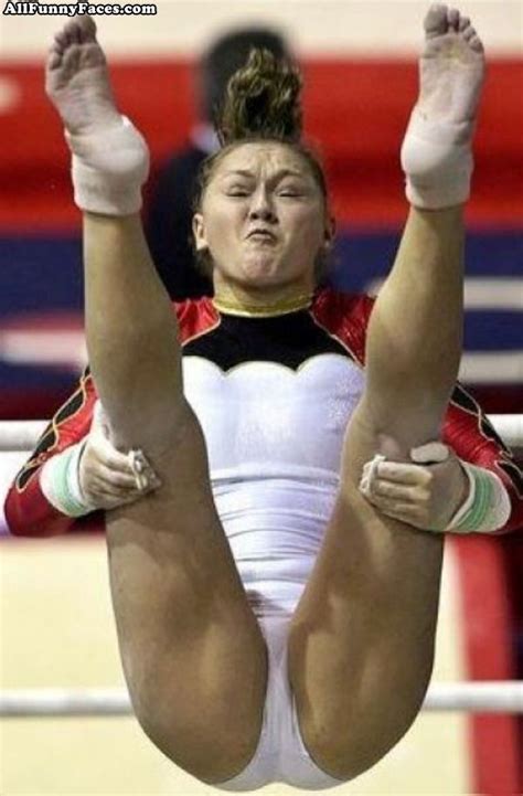 Come on let's do our thinking face | Silly gymnastics pictures | Gymnastics, Sport gymnastics ...