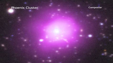 Star 'Resurrecting' Phoenix Cluster Astounds Astronomers | Video - YouTube