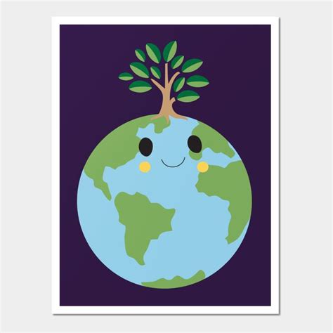 Earth Tree Planet Wall And Art Print | Earth in 2022 | Art prints, Art, Print