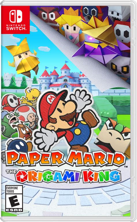 File:Paper Mario The Origami King Boxart.png - Super Mario Wiki, the ...