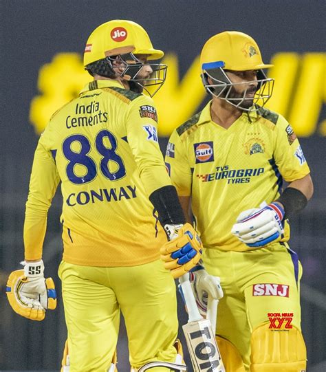 Chennai: CSK's Ruturaj Gaikwad and Ajinkya Rahane during the IPL 2023 ...