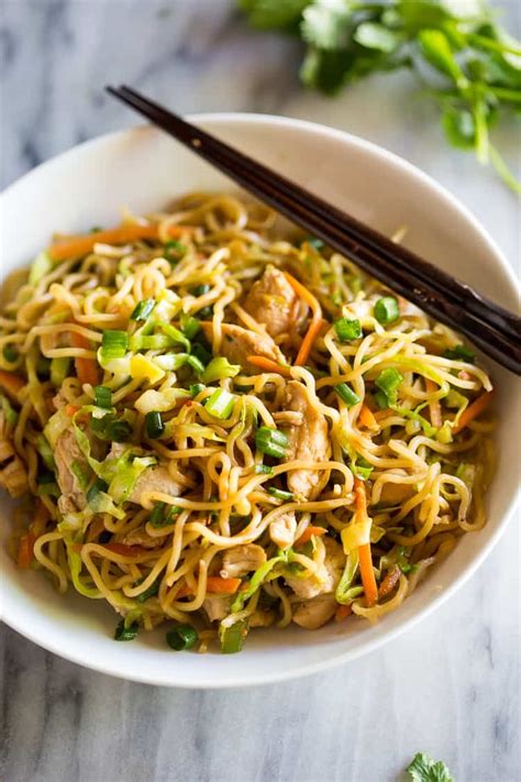 This delicious Chicken Chow Mein is perfect for a quick and easy weeknight meal that your entire ...