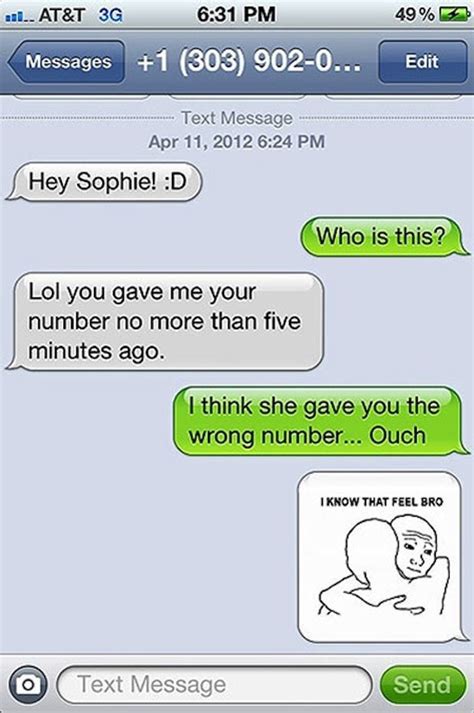 Totally Awkward Wrong Number Texts (26 pics) - Izismile.com