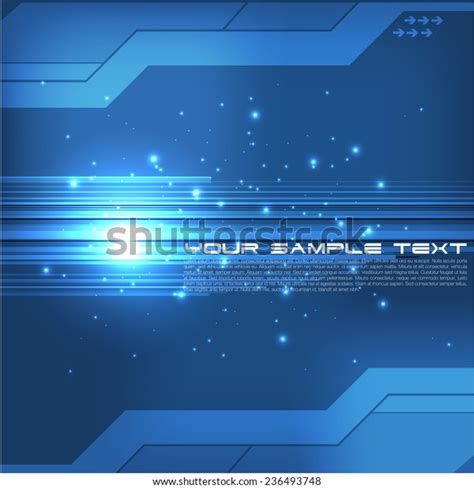 Space Technology Background Stock Vector (Royalty Free) 236493748 ...