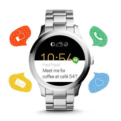 Fossil's First Touchscreen Watch Powered by Android Wear™ on Sale This ...