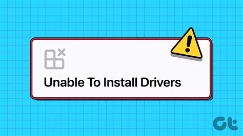 4 Ways to Fix Unable to Install Drivers on Windows 11 - Guiding Tech