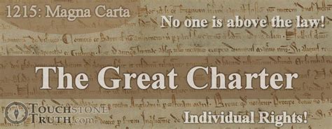 The Magna Carta Influence on America | TouchstoneTruth.com