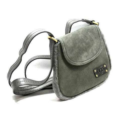 UGG Australia Suede Grey Swing/ Crossbody bag