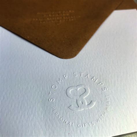 Custom Logo Embossing Seal Personalised Logo Embosser - Etsy