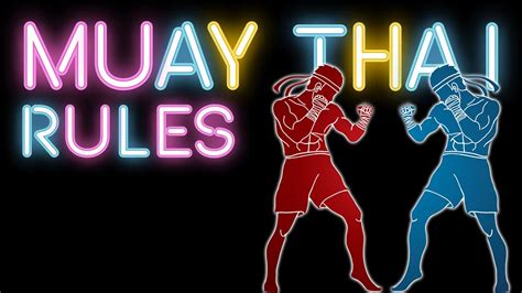 Rules of Muay Thai : Rules and Regulations of Muay Thai for Beginners - YouTube
