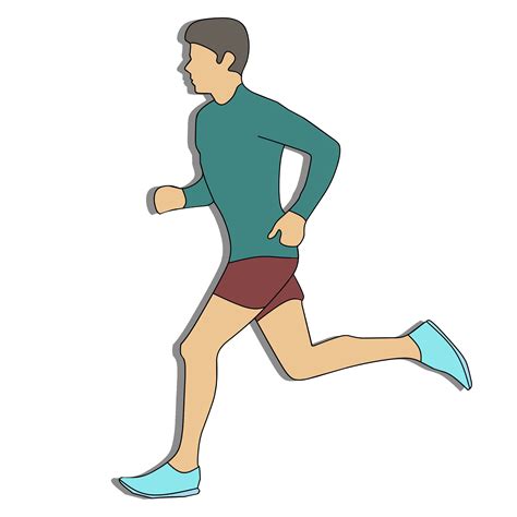 Sport running morning helth drawing free image download