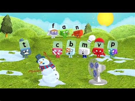 Alphablocks - Volume 2 Episode 13 - Snowman (Word Family AN) - YouTube