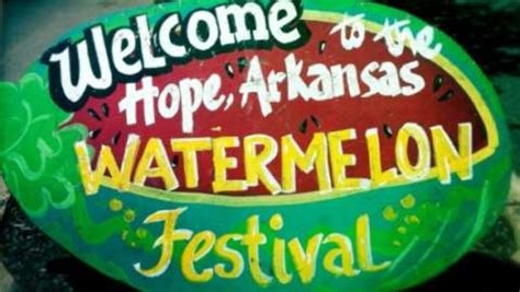 Hope Watermelon Festival 2025, a Festival in Hope, Arkansas