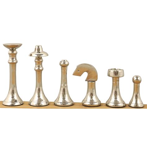 Buy Finest Quality Metal Chess Pieces | Royal Chess Mall