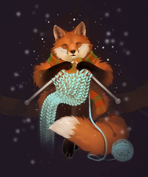 winter fox by https://www.deviantart.com/gaudibuendia on @DeviantArt | Fox artwork, Fox art ...