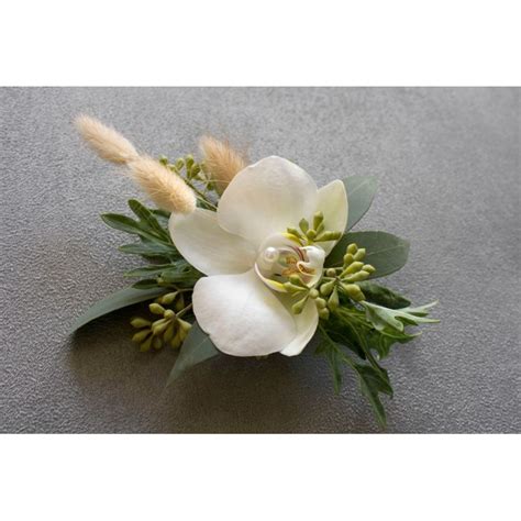 White Orchid Boutonnière Atlanta Florist - Alexander Doux | Local ...