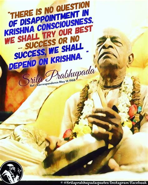 Srila Prabhupada Quotes on Instagram: “Depend On Krishna‼️ #iskcon # ...