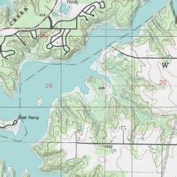 Lake Shelbyville, Illinois [Middlesworth USGS Topographic Map] by MyTopo