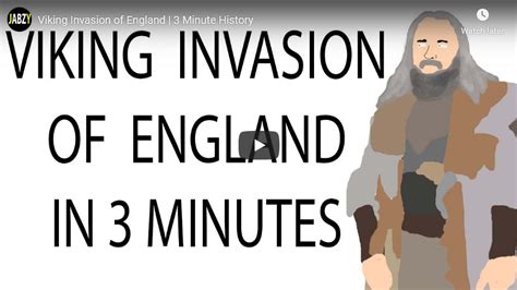 Viking Invasion of England | 3 Minute History « Quotulatiousness