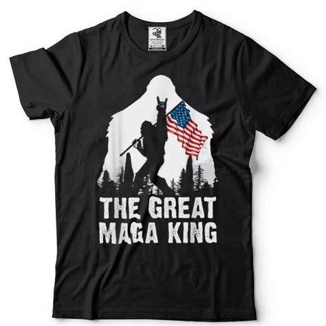 Funny Bigfoot Ultra Maga The Great Maga King Proud UltraMaga T Shirt ...