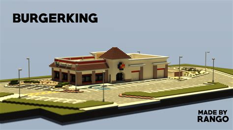 BurgerKing Restaurant Minecraft Map