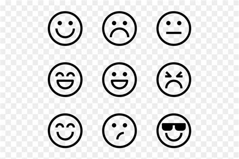 Download Emotion Icon Packs Vector Svg Psd - Emotions Png Clipart (#2095098) - PinClipart