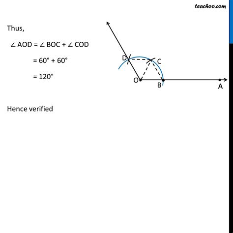 Construct an angle of 120° using compass - Constructing angles