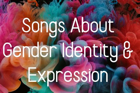 50 Songs About Gender Identity and Gender Expression - Spinditty