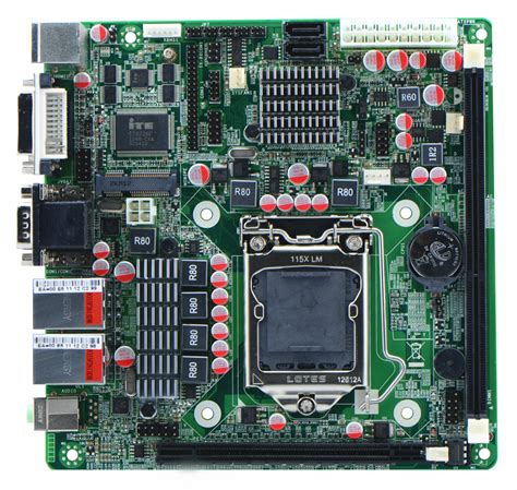 Intel H61 LGA1155 mini itx motherboard_Armortec - Technology Creates Future