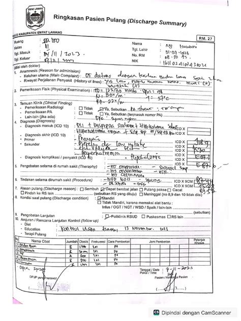 discharge summary | PDF