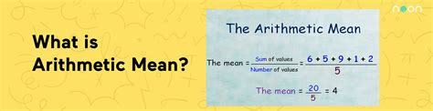 what is arithmetic mean? | Learn At Noon