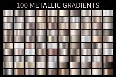 Metallic Bronze Gradients AI GRD ESP | Gradients ~ Creative Market